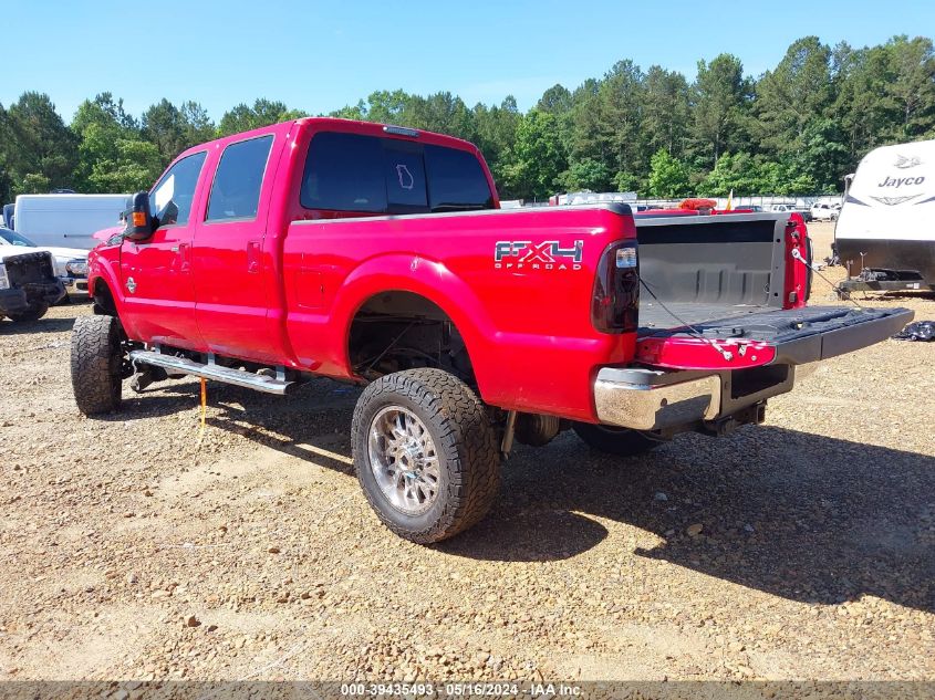 2011 Ford F-250 Lariat VIN: 1FT7W2BT1BEB03742 Lot: 39435493