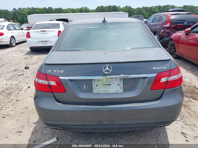 2011 Mercedes-Benz E 350 4Matic VIN: WDDHF8HB0BA380370 Lot: 39435497