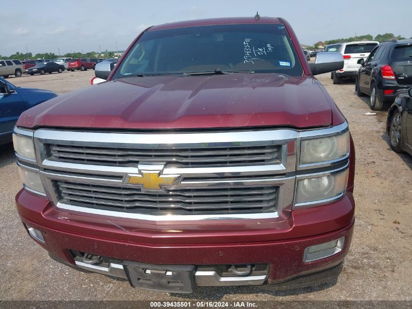 2014 Chevrolet Silverado 1500 High Country VIN: 3GCUKTECXEG350609 Lot: 39435501