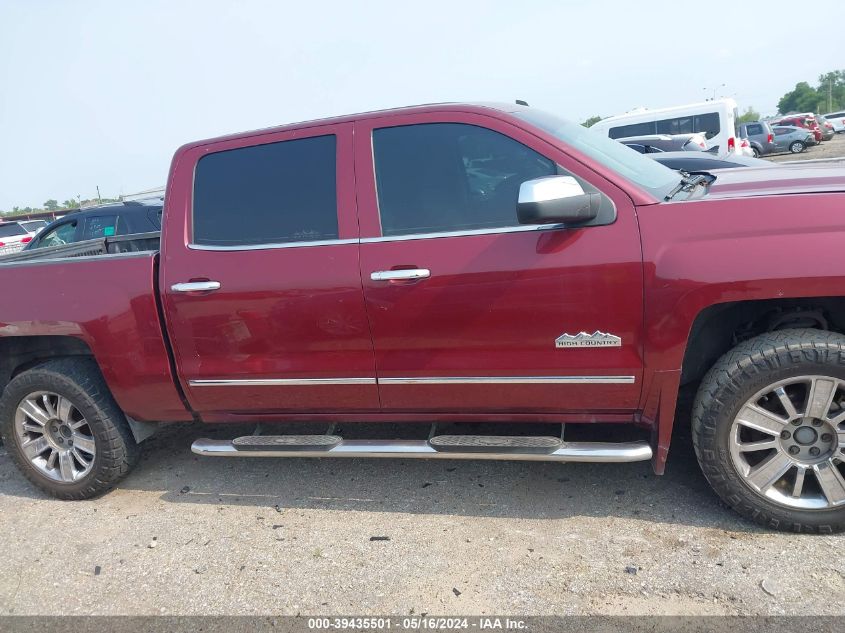 2014 Chevrolet Silverado 1500 High Country VIN: 3GCUKTECXEG350609 Lot: 39435501