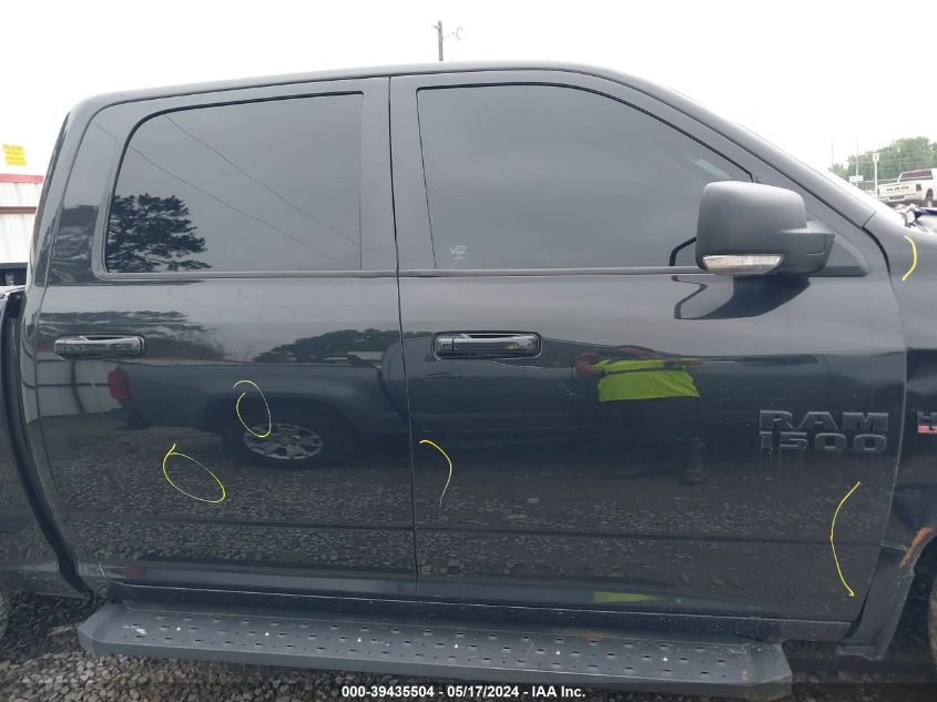 2018 Ram 1500 Big Horn 4X4 5'7 Box VIN: 1C6RR7LT1JS243311 Lot: 39435504