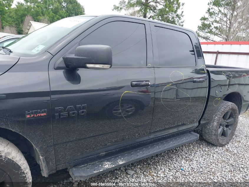 2018 Ram 1500 Big Horn 4X4 5'7 Box VIN: 1C6RR7LT1JS243311 Lot: 39435504