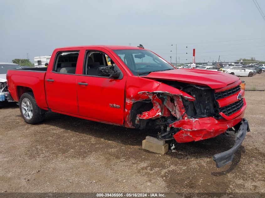 2018 Chevrolet Silverado 1500 Custom VIN: 3GCPCPEC2JG642329 Lot: 39435505