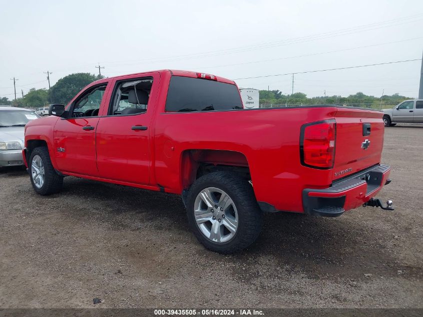 2018 Chevrolet Silverado 1500 Custom VIN: 3GCPCPEC2JG642329 Lot: 39435505