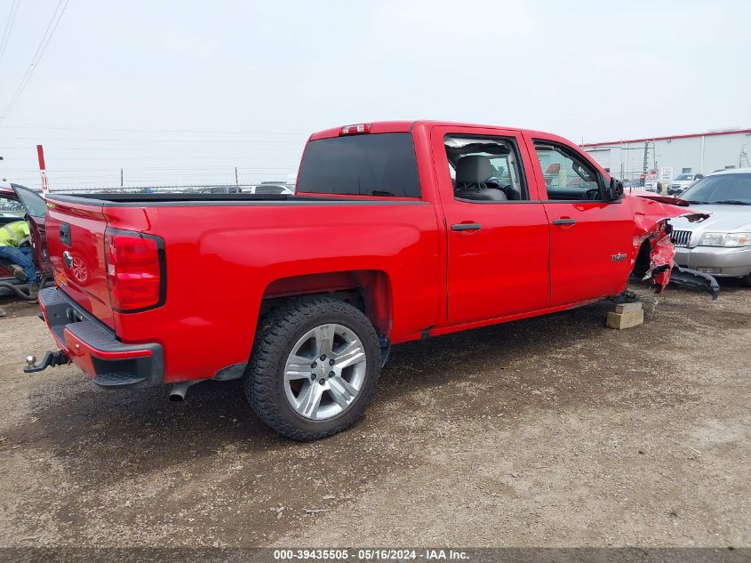 2018 Chevrolet Silverado 1500 Custom VIN: 3GCPCPEC2JG642329 Lot: 39435505