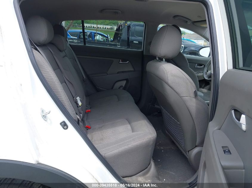 2011 Kia Sportage Lx VIN: KNDPB3A23B7014320 Lot: 39435518