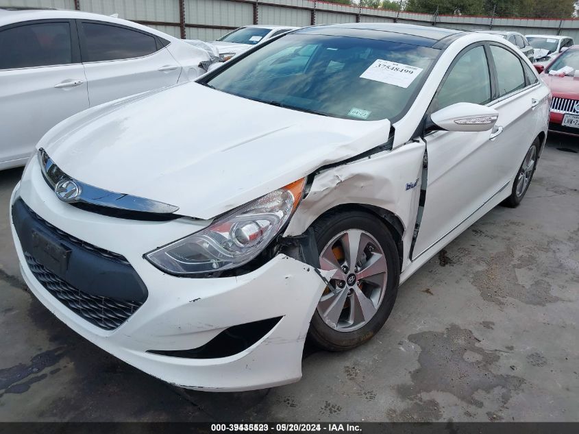 2012 Hyundai Sonata Hybrid VIN: KMHEC4A4XCA033958 Lot: 39435523