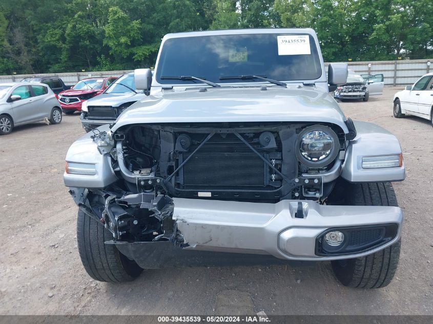 2021 Jeep Wrangler Unlimited High Altitude 4X4 VIN: 1C4HJXEG5MW651545 Lot: 39435539