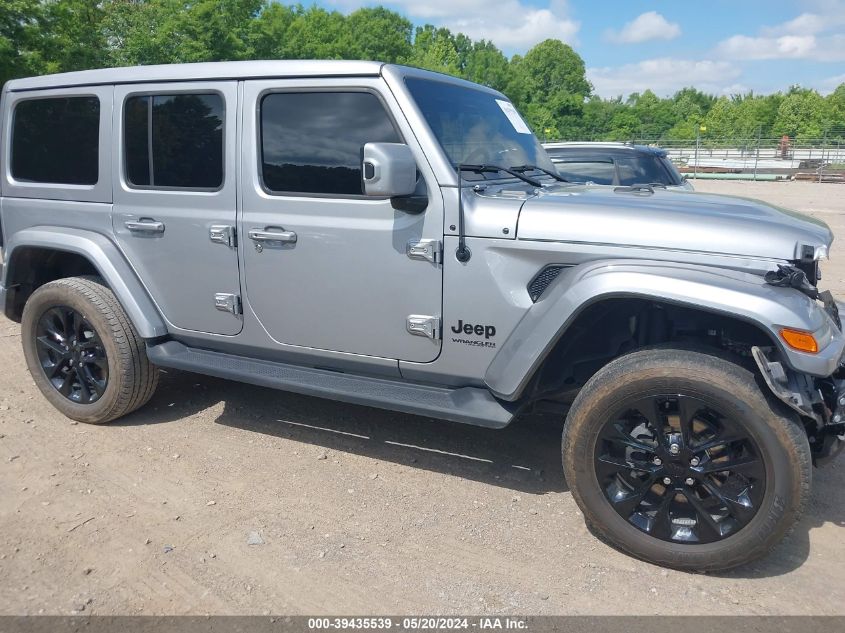 2021 Jeep Wrangler Unlimited High Altitude 4X4 VIN: 1C4HJXEG5MW651545 Lot: 39435539