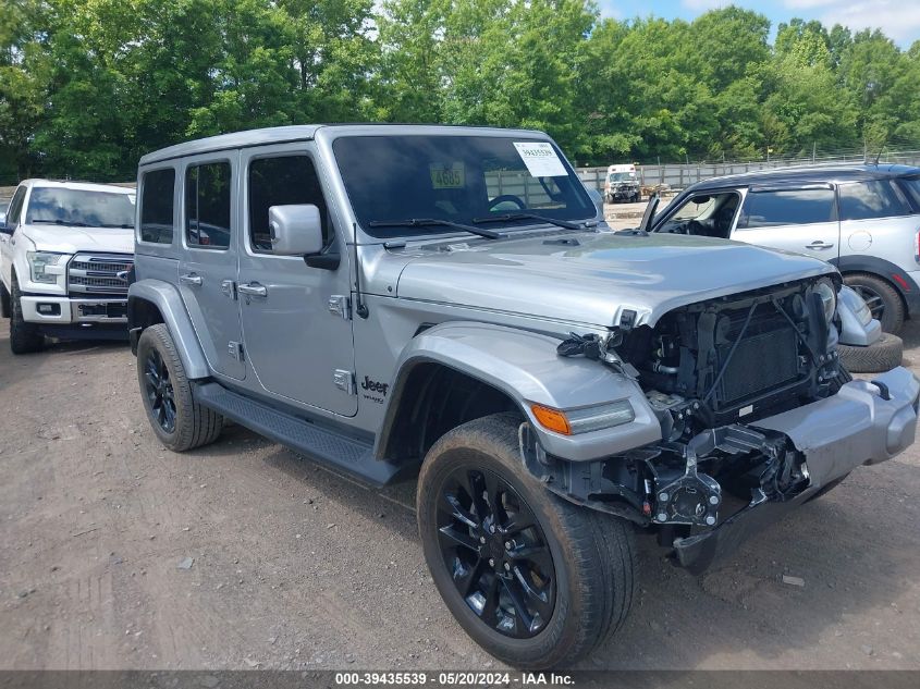 2021 Jeep Wrangler Unlimited High Altitude 4X4 VIN: 1C4HJXEG5MW651545 Lot: 39435539