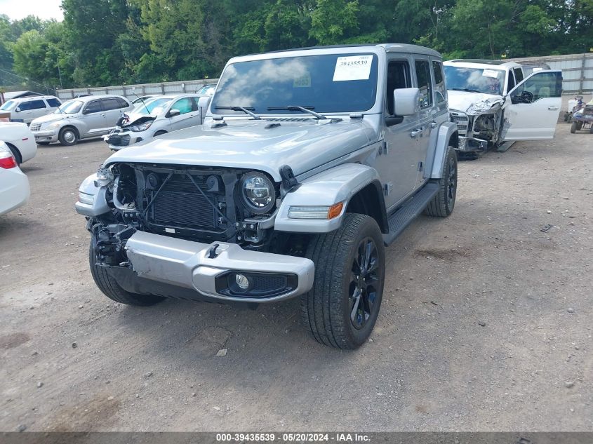 2021 Jeep Wrangler Unlimited High Altitude 4X4 VIN: 1C4HJXEG5MW651545 Lot: 39435539