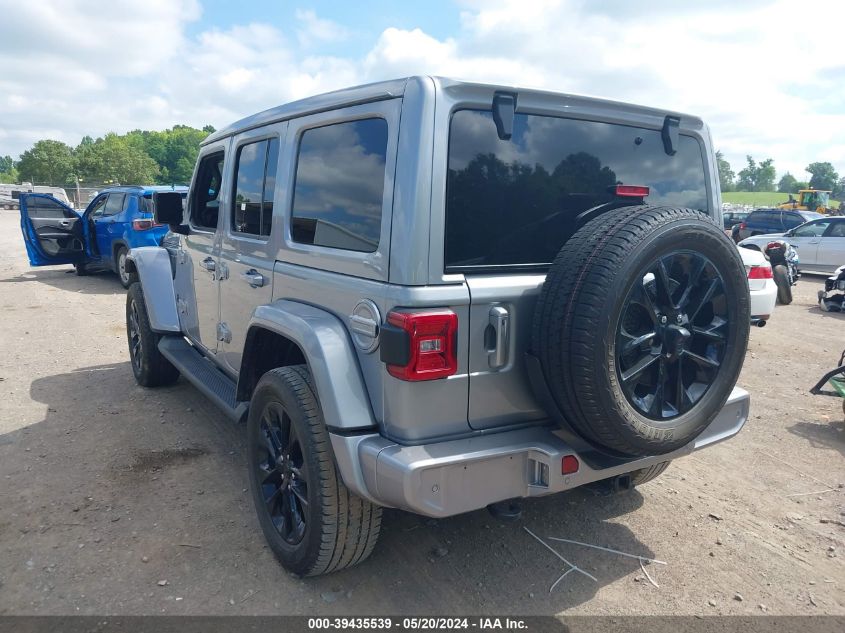 2021 Jeep Wrangler Unlimited High Altitude 4X4 VIN: 1C4HJXEG5MW651545 Lot: 39435539