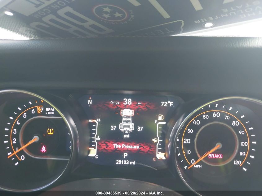 2021 Jeep Wrangler Unlimited High Altitude 4X4 VIN: 1C4HJXEG5MW651545 Lot: 39435539