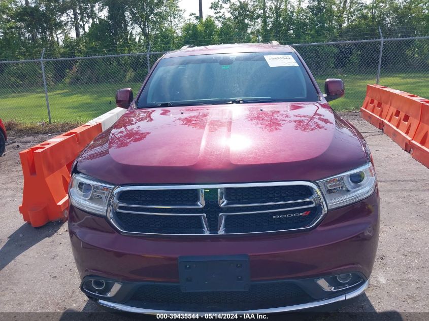 2018 Dodge Durango Sxt Awd VIN: 1C4RDJAG8JC222119 Lot: 39435544