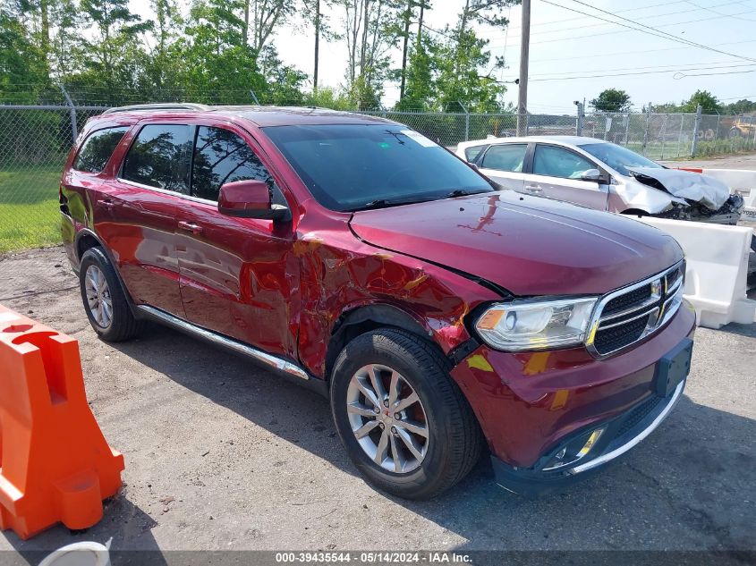 2018 Dodge Durango Sxt Awd VIN: 1C4RDJAG8JC222119 Lot: 39435544