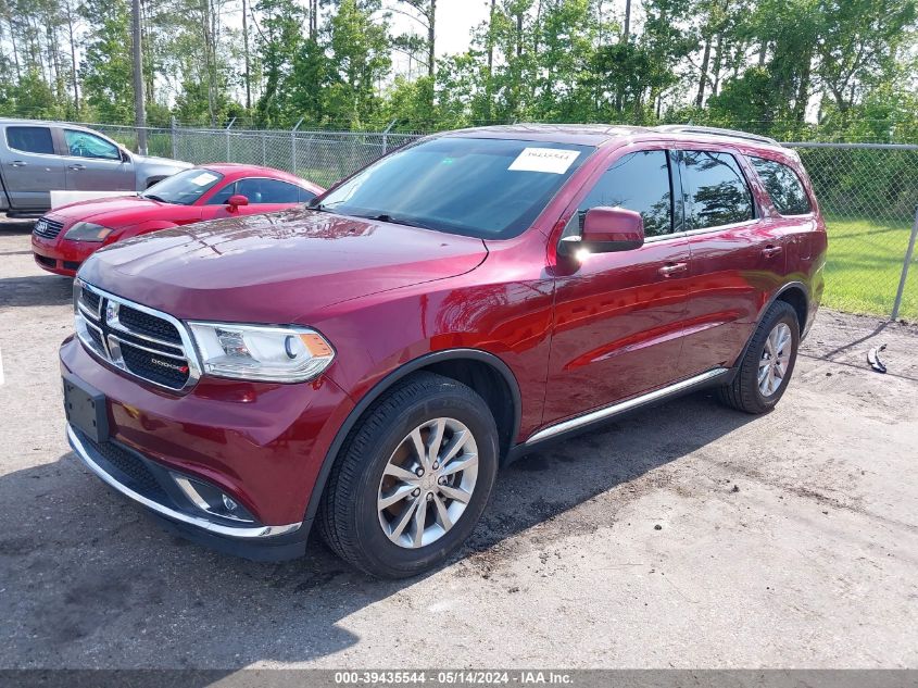 2018 Dodge Durango Sxt Awd VIN: 1C4RDJAG8JC222119 Lot: 39435544