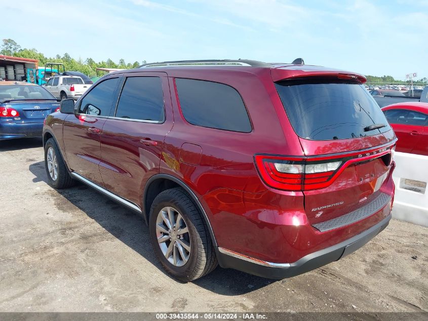 2018 Dodge Durango Sxt Awd VIN: 1C4RDJAG8JC222119 Lot: 39435544