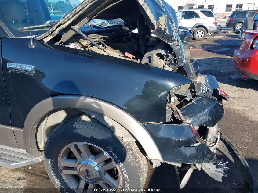 2006 Ford F-150 Lariat/Xlt VIN: 1FTPW12596FA51045 Lot: 39435555