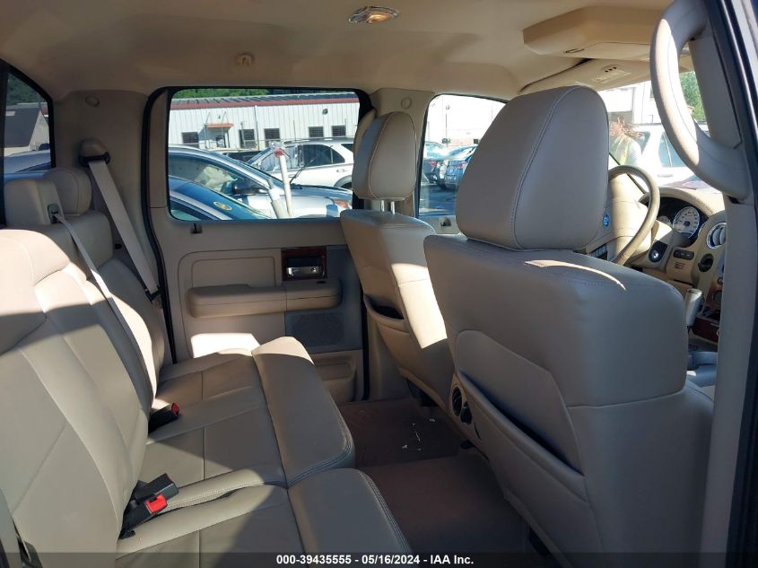 2006 Ford F-150 Lariat/Xlt VIN: 1FTPW12596FA51045 Lot: 39435555