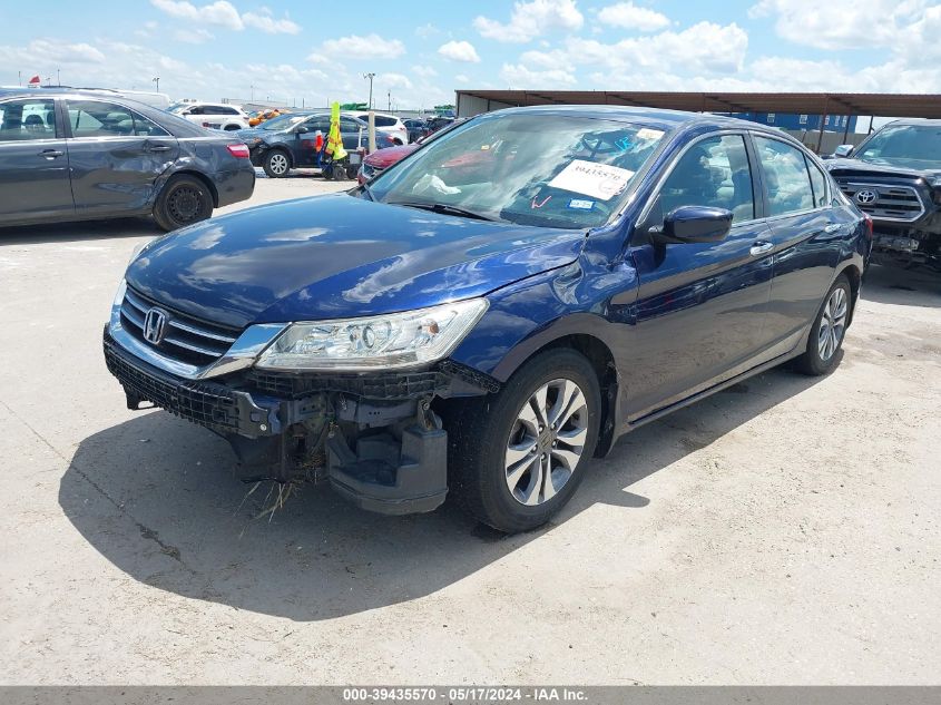 2015 Honda Accord Lx VIN: 1HGCR2F37FA242806 Lot: 39435570