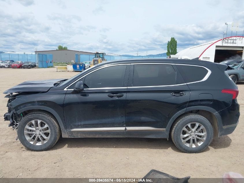 2019 Hyundai Santa Fe Sel VIN: 5NMS3CAD1KH079636 Lot: 39435574