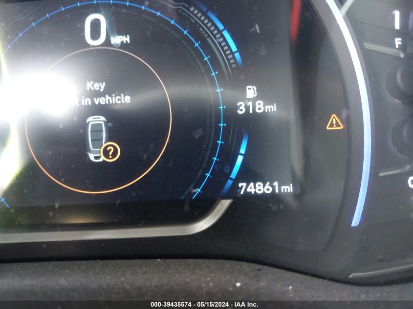 2019 Hyundai Santa Fe Sel VIN: 5NMS3CAD1KH079636 Lot: 39435574