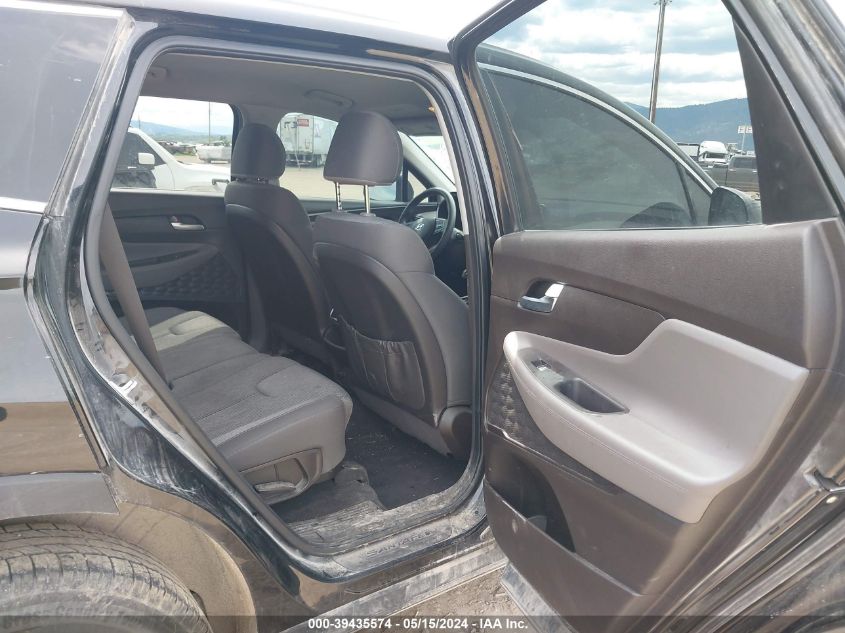 2019 Hyundai Santa Fe Sel VIN: 5NMS3CAD1KH079636 Lot: 39435574