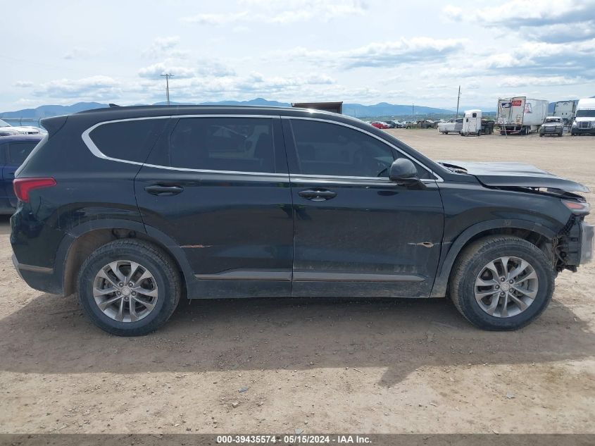 2019 Hyundai Santa Fe Sel VIN: 5NMS3CAD1KH079636 Lot: 39435574