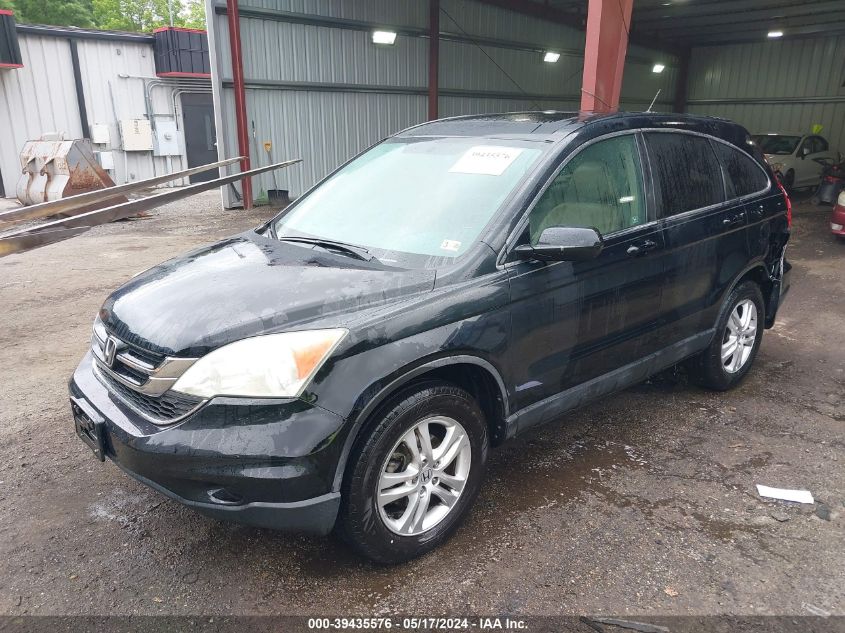 2011 Honda Cr-V Ex-L VIN: 5J6RE3H74BL009386 Lot: 39435576