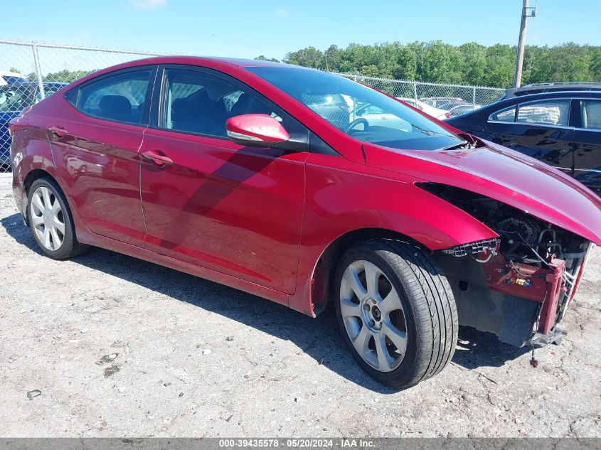 2012 Hyundai Elantra Limited (Ulsan Plant) VIN: KMHDH4AE7CU211507 Lot: 39435578