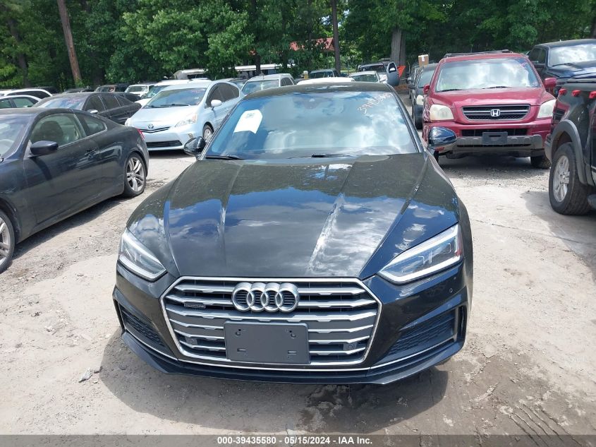 2018 Audi A5 2.0T Premium VIN: WAUTNAF59JA003849 Lot: 39435580