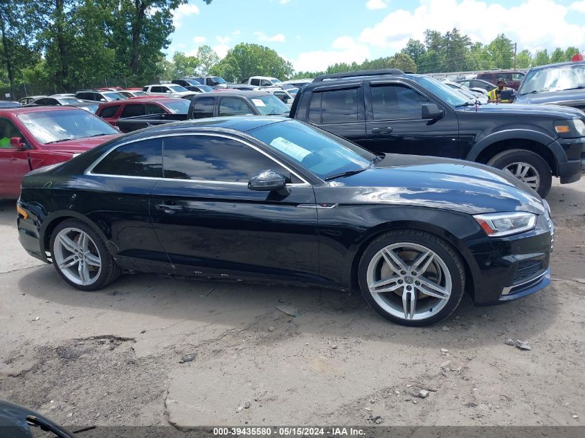 2018 Audi A5 2.0T Premium VIN: WAUTNAF59JA003849 Lot: 39435580