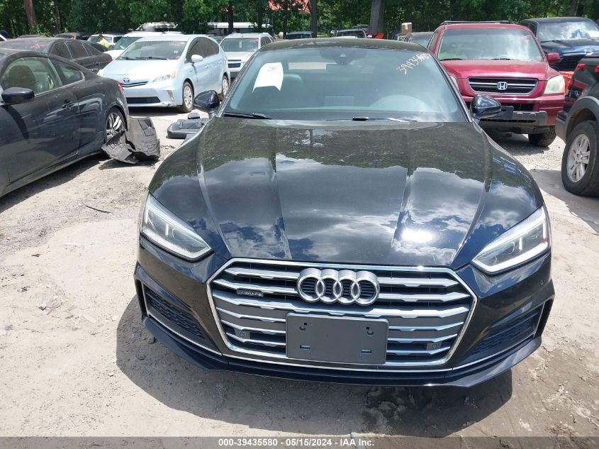 2018 Audi A5 2.0T Premium VIN: WAUTNAF59JA003849 Lot: 39435580