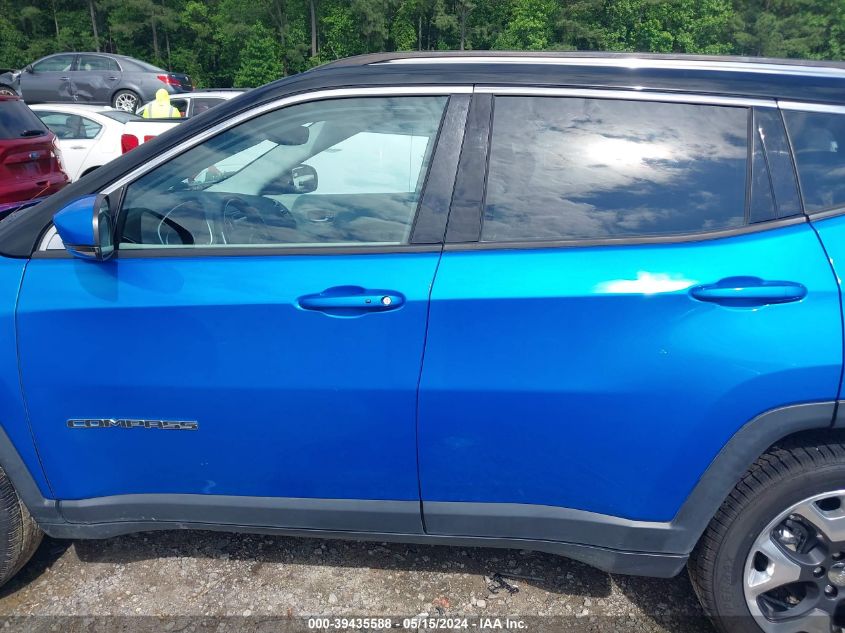 2018 Jeep Compass Limited 4X4 VIN: 3C4NJDCB0JT283589 Lot: 39435588