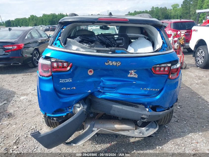 2018 Jeep Compass Limited 4X4 VIN: 3C4NJDCB0JT283589 Lot: 39435588