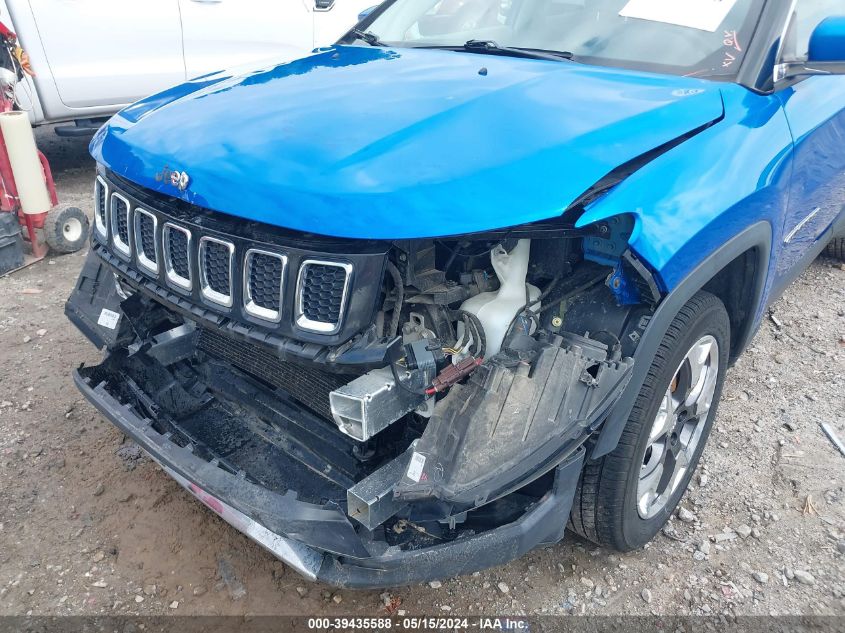 2018 Jeep Compass Limited 4X4 VIN: 3C4NJDCB0JT283589 Lot: 39435588