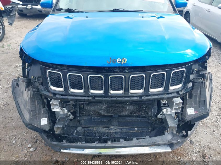 2018 Jeep Compass Limited 4X4 VIN: 3C4NJDCB0JT283589 Lot: 39435588