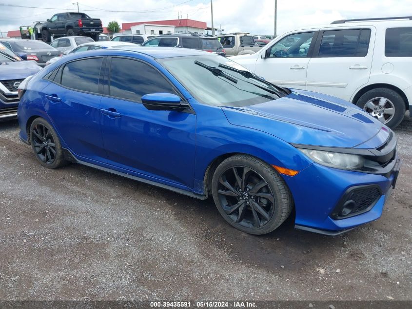 2018 Honda Civic Sport VIN: SHHFK7G44JU203304 Lot: 39435591