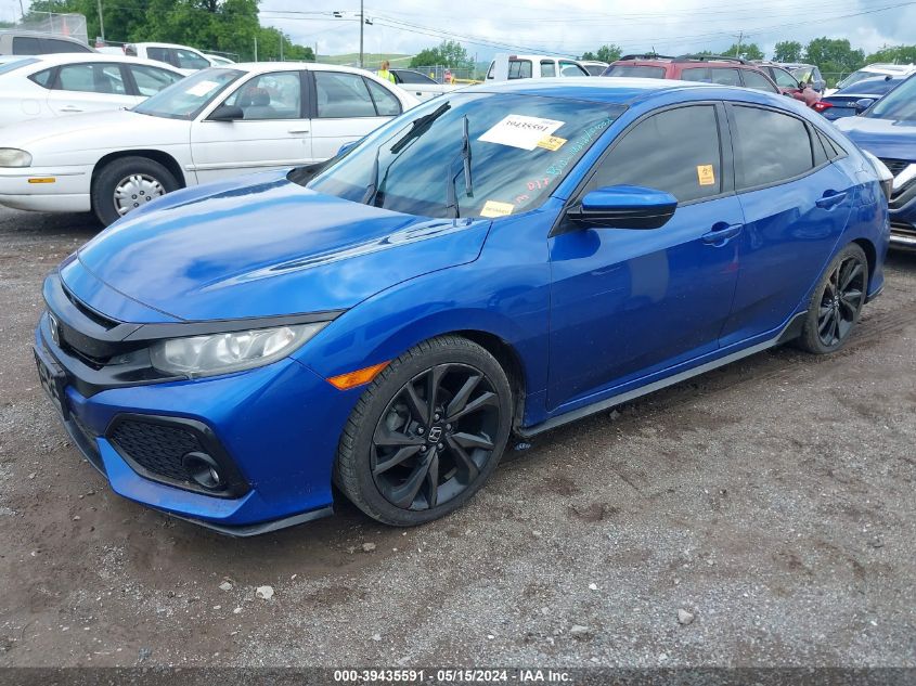 2018 Honda Civic Sport VIN: SHHFK7G44JU203304 Lot: 39435591