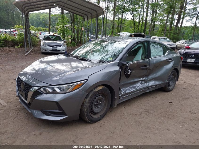 2020 Nissan Sentra S VIN: 3N1AB8BV4LY270223 Lot: 39435598