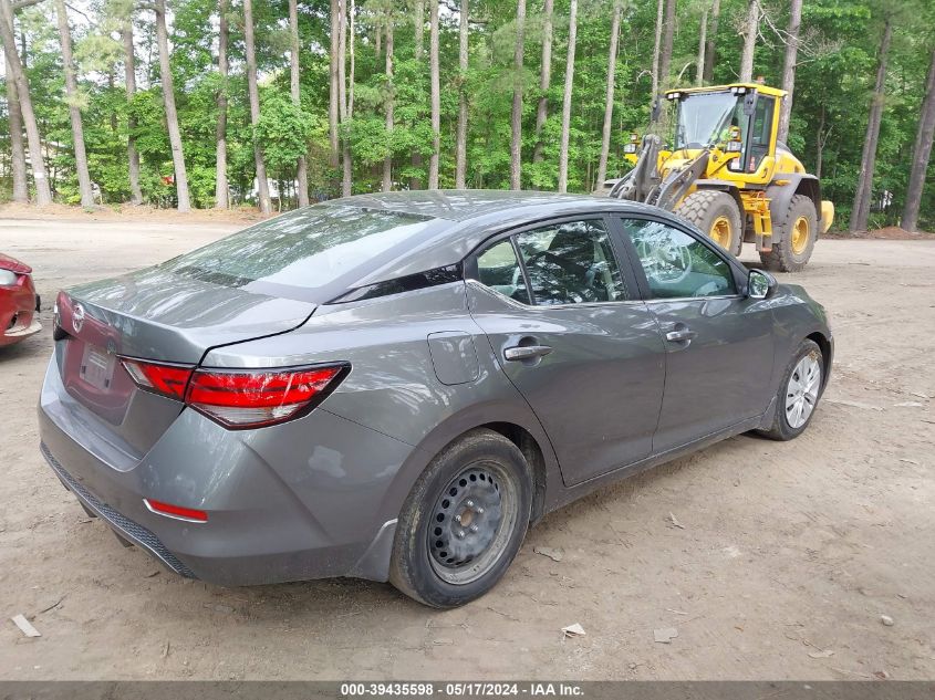 2020 Nissan Sentra S VIN: 3N1AB8BV4LY270223 Lot: 39435598