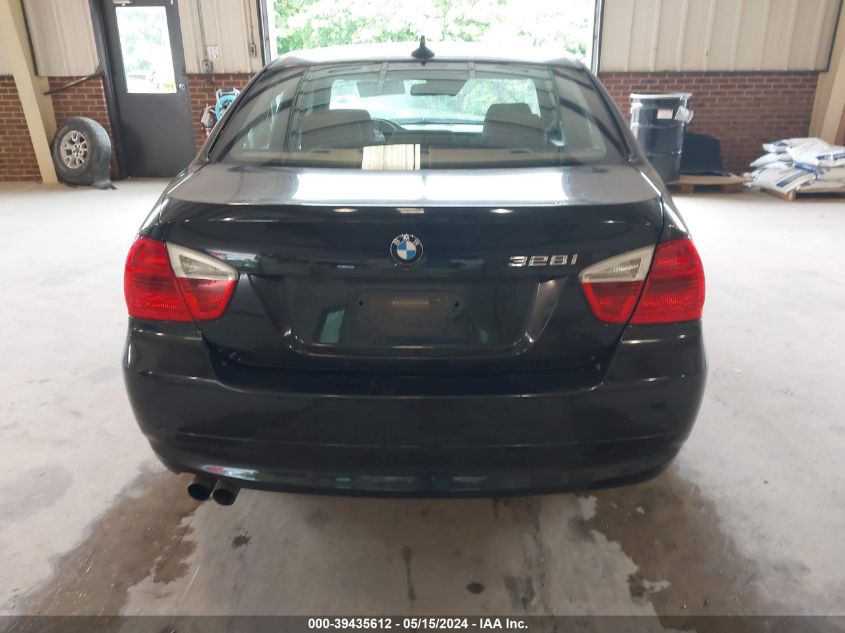 2007 BMW 328I VIN: WBAVA33557KX73389 Lot: 39435612