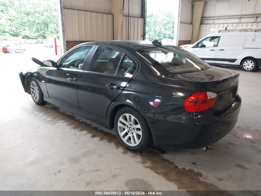 2007 BMW 328I VIN: WBAVA33557KX73389 Lot: 39435612