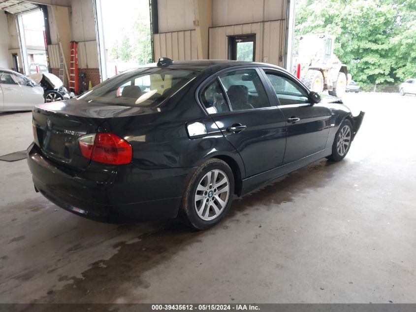 2007 BMW 328I VIN: WBAVA33557KX73389 Lot: 39435612