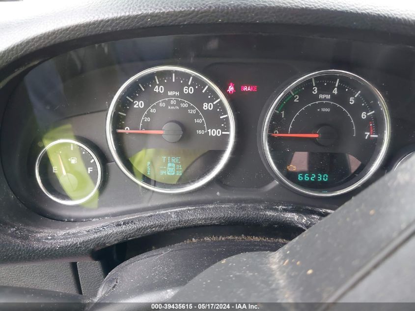 2013 Jeep Wrangler Sport VIN: 1C4AJWAG3DL586407 Lot: 39435615