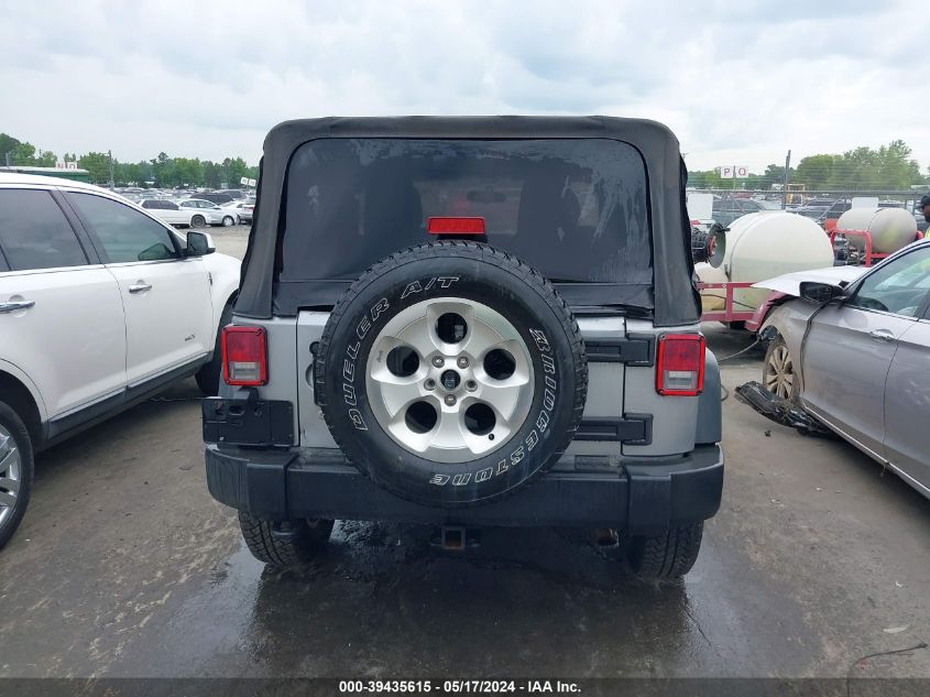 2013 Jeep Wrangler Sport VIN: 1C4AJWAG3DL586407 Lot: 39435615