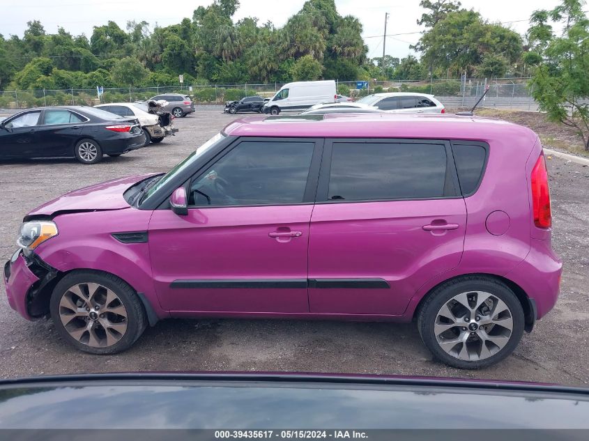 2013 Kia Soul ! VIN: KNDJT2A63D7617481 Lot: 39435617