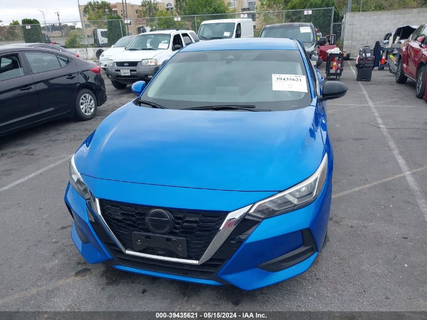 2020 Nissan Sentra Sv Xtronic Cvt VIN: 3N1AB8CV2LY274415 Lot: 39435621