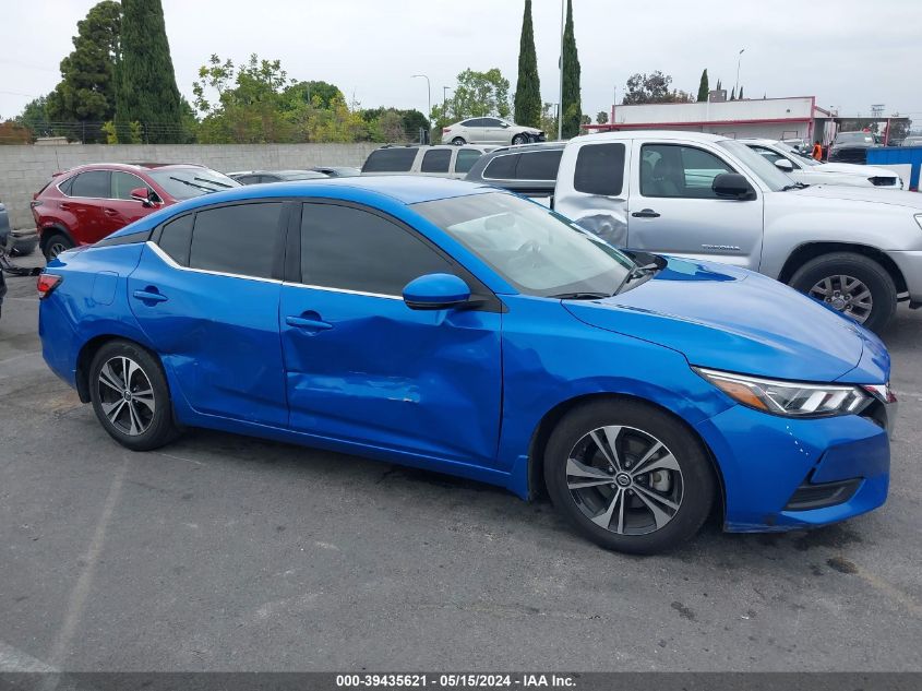 2020 Nissan Sentra Sv Xtronic Cvt VIN: 3N1AB8CV2LY274415 Lot: 39435621