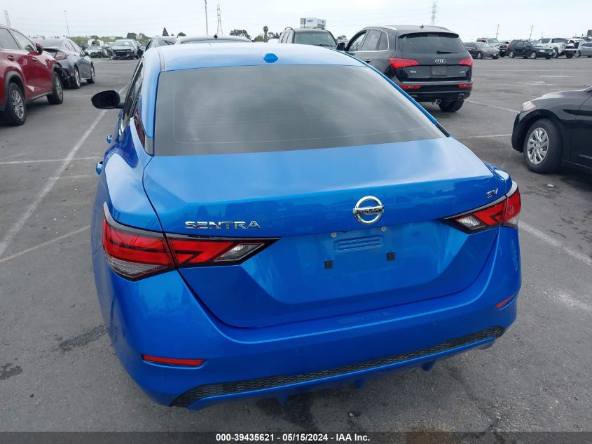 2020 Nissan Sentra Sv Xtronic Cvt VIN: 3N1AB8CV2LY274415 Lot: 39435621